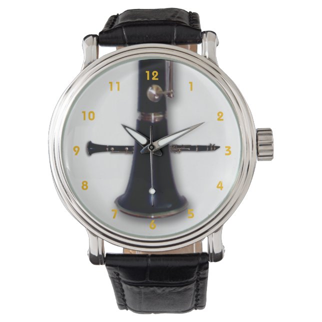 Reloj De Pulsera Clarinet Watch por Leslie Harlow (Anverso)