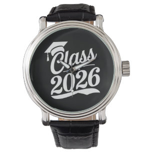 Reloj De Pulsera Clase de 2026 Orgulloso Graduado Graduación