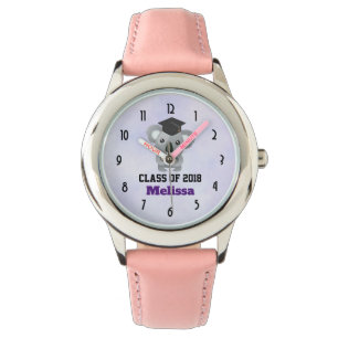 Reloj De Pulsera Clase de 20xx Oso Cute Koala en el tapón de gradua