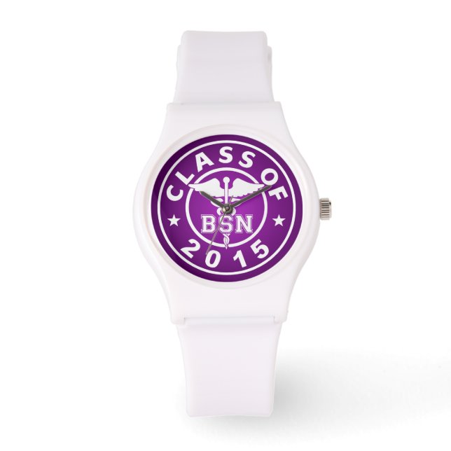 Reloj De Pulsera Clase De BSN 2015 (Anverso)