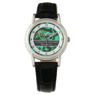 Reloj De Pulsera Clase de Graduación Elegante 2026 Olas de Brillo V