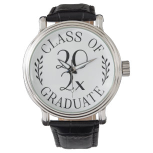 Reloj De Pulsera Clase de Reunión Elegante de Graduado de Año Perso