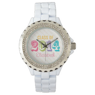 RELOJ DE PULSERA CLASE NEON RAINBOW PERSONALIZADA DE 2014