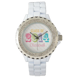 RELOJ DE PULSERA CLASE NEON RAINBOW PERSONALIZADA DE 2014