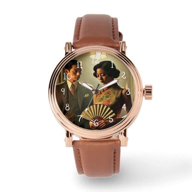 Reloj De Pulsera Clásico de Shanghai (Anverso)