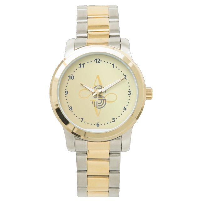 Reloj De Pulsera Clásico elegante de pulsera sobredimensionada de o (Anverso)