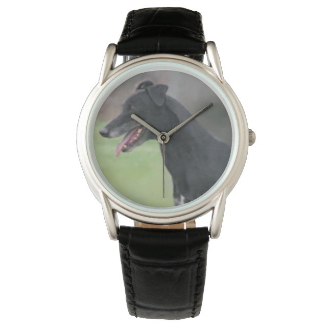 Reloj De Pulsera Clásico Greyhound Watch por Hevener (Anverso)