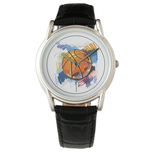 Reloj De Pulsera Clásico Watch-Basketball masculino (Anverso)