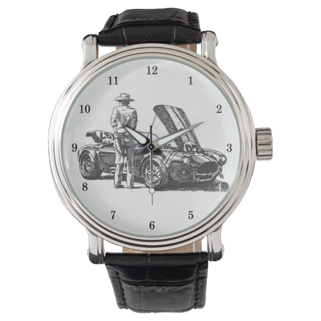 Reloj De Pulsera Classic Cobra Automobile (Anverso)