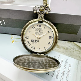 Reloj De Pulsera Classic Custom Monogram Formal & Timeless