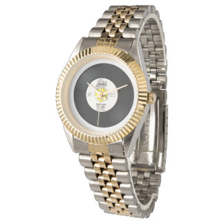 Reloj De Pulsera Classic Latin Soul 45 rpm Watch (Hombres y Mujeres