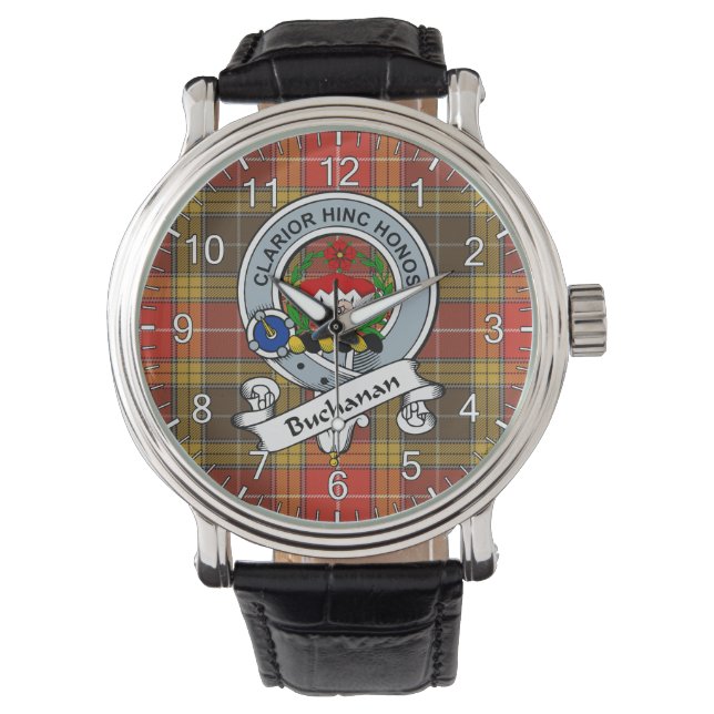 Reloj De Pulsera Classic Timeless Clan Buchanan Old Set Weathered (Anverso)