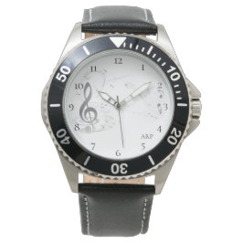 Reloj De Pulsera *~* Classic Treble Clef Creative Modern Music Note