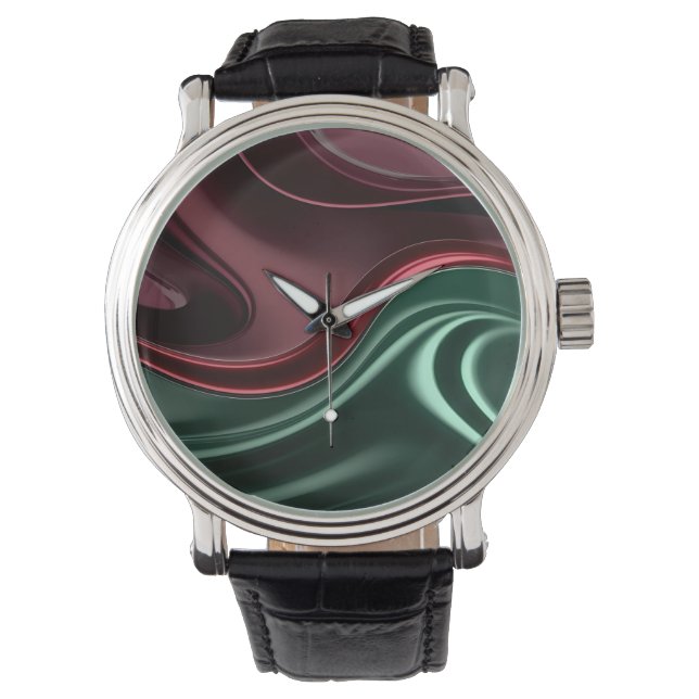 Reloj De Pulsera Classic watch in stylish abstract graphic (Anverso)