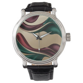 Reloj De Pulsera Classic watch in stylish abstract graphic