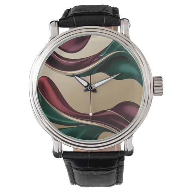 Reloj De Pulsera Classic watch in stylish abstract graphic (Anverso)