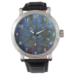 Reloj De Pulsera Claude Monet - Blue Water Lilies
