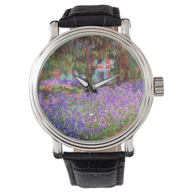 Reloj De Pulsera Claude Monet Garden (Anverso)