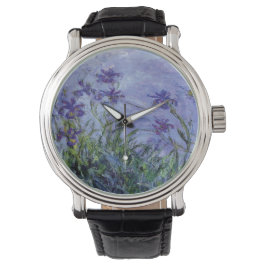Reloj De Pulsera Claude Monet Lilac Irises