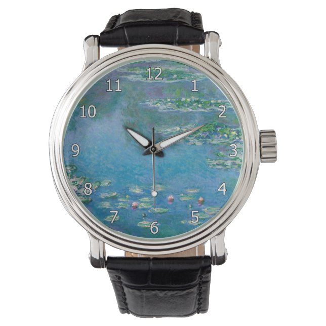 Reloj De Pulsera Claude Monet - Nenúfares 1906 (Anverso)