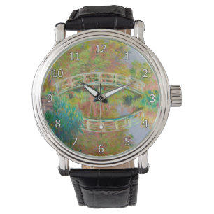 Reloj De Pulsera Claude Monet - Puente de futbol japonés, Giverny