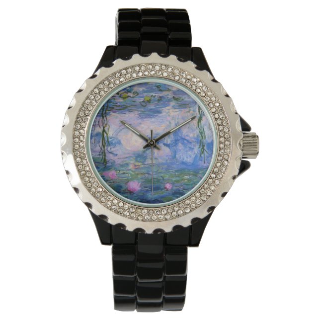 Reloj De Pulsera Claude Monet - Water Lilies 1919 (Anverso)