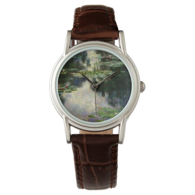 Reloj De Pulsera Claude Monet Water Lilies Watch (Anverso)