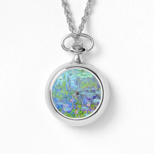 Reloj De Pulsera Claude Monet Water Lilies Watch