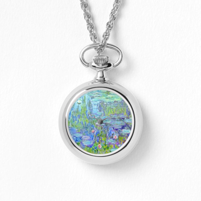 Reloj De Pulsera Claude Monet Water Lilies Watch (Anverso)