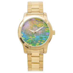 Reloj De Pulsera Claude Monet Water Lilies Watch