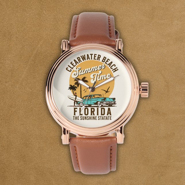 Reloj De Pulsera ClearWater Beach Florida Summer Time (Subido por el creador)