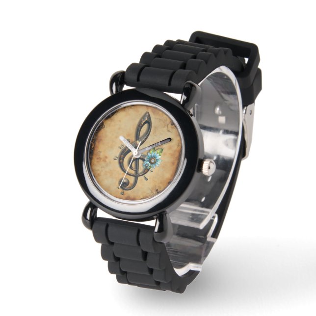 Reloj De Pulsera Clef mecánico (Ángulo)