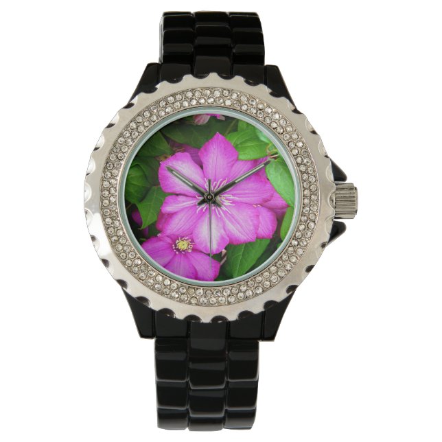 Reloj De Pulsera Clematis (Anverso)