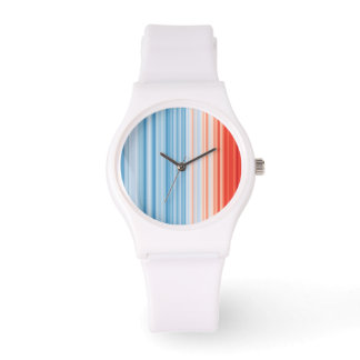 Reloj De Pulsera Climate Crisis Warming stripes 