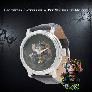 Reloj De Pulsera Clockwork Cavekeeper – El mono susurrante