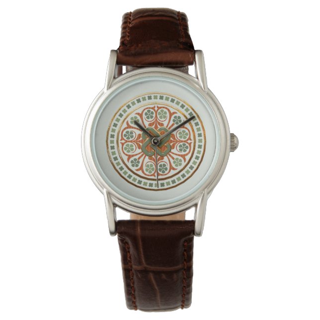 Reloj De Pulsera Clover Mandala (Anverso)