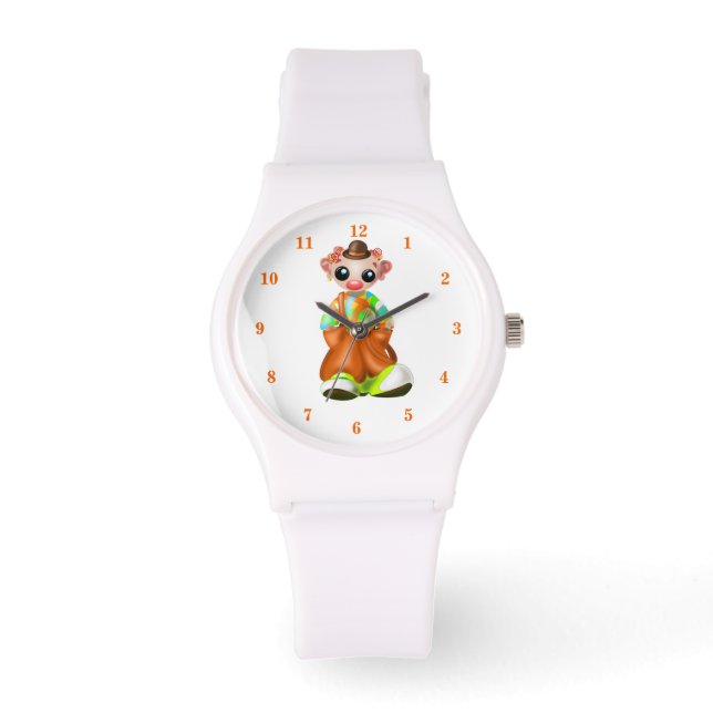 Reloj De Pulsera Clown Watch Circus (Anverso)