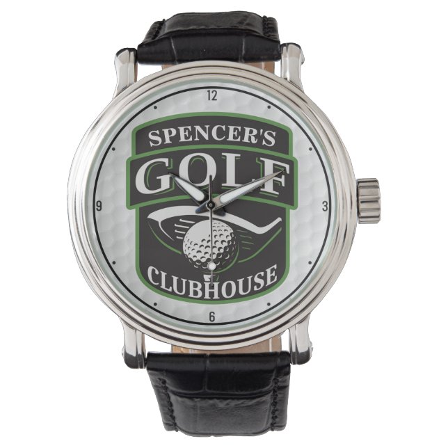 Reloj De Pulsera Club de Jugadores Golf Club Golf Golf Golf Club Pe (Anverso)