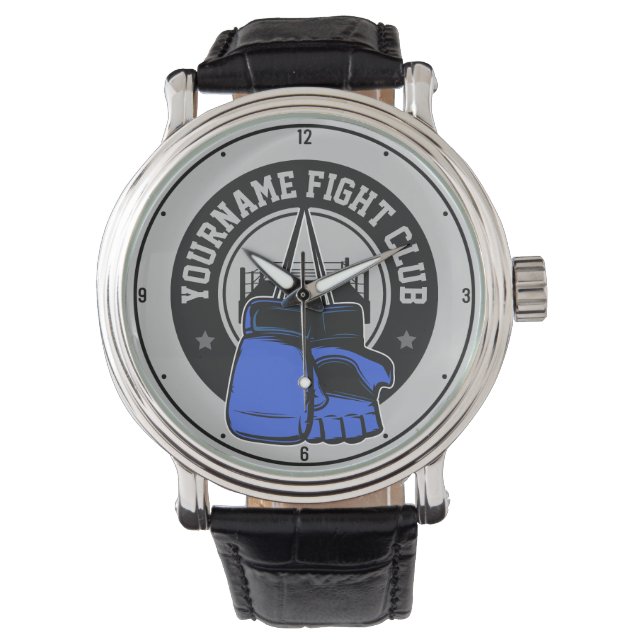 Reloj De Pulsera Club de Lucha de Artes Marciales Mixtas de la MMA  (Anverso)