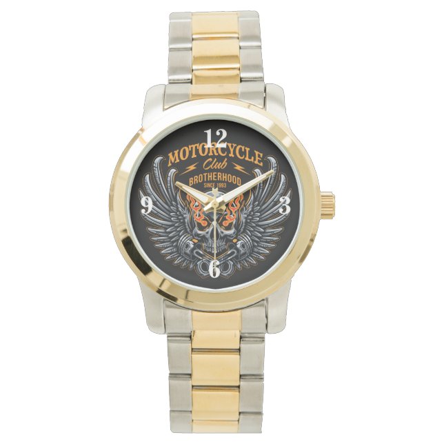 Reloj De Pulsera Club de Motociclismo (Anverso)