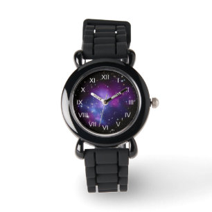 Reloj De Pulsera Clúster de galaxia púrpura