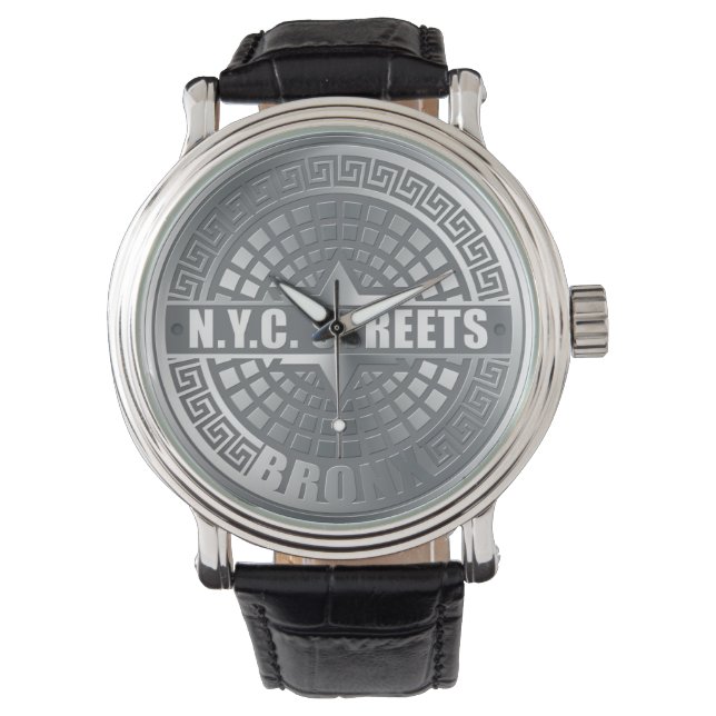 Reloj De Pulsera Coberturas de agujeros Bronx (Anverso)