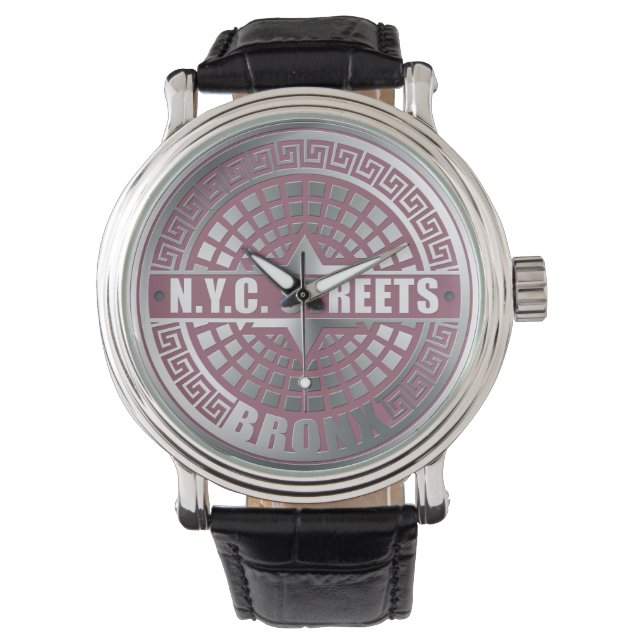 Reloj De Pulsera Coberturas de agujeros Bronx (Anverso)