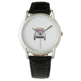 Reloj De Pulsera Coche + arcoiris