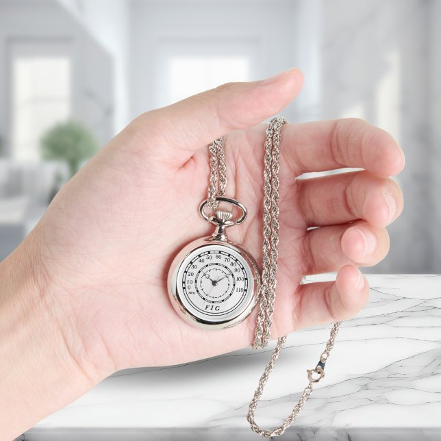 Reloj De Pulsera Coche clásico Rústico del altavoz de agudos del co (A lovely necklace watch perfect for the classic figaro car owner. Just add your initials)