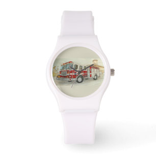 Reloj De Pulsera Coche de bomberos