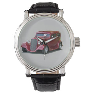 Reloj De Pulsera Coche de carreras modificado para requisitos