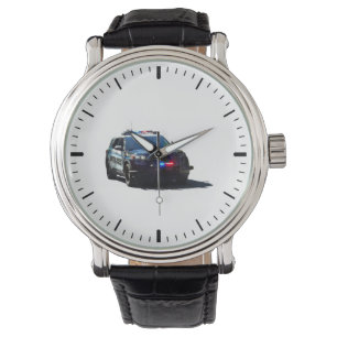 Reloj De Pulsera Coche de Policía