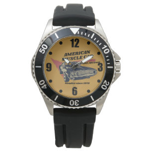 Reloj De Pulsera Coche muscular estadounidense