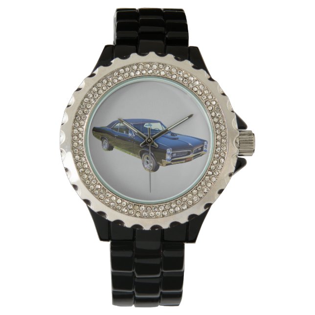 Reloj De Pulsera Coche Músculo Pontiac GTO de 1967 (Anverso)